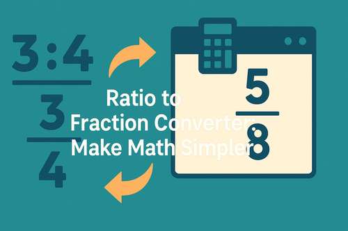 Ratio to Fraction Converter