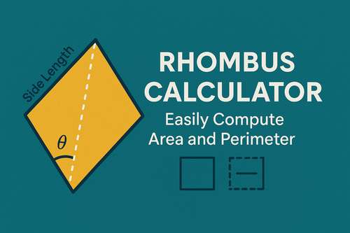 Rhombus Calculator