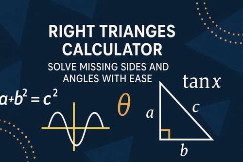 Right Triangles Calculator