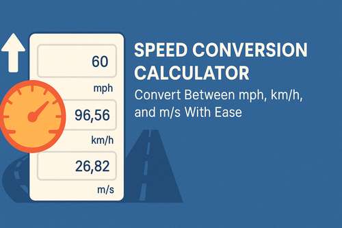 Speed Conversion Calculator