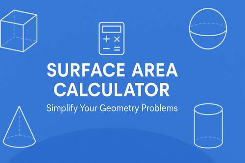 Surface Area Calculator
