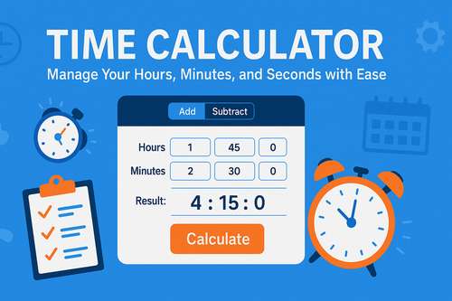 Time Calculator