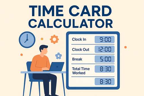 Time Card Calculator