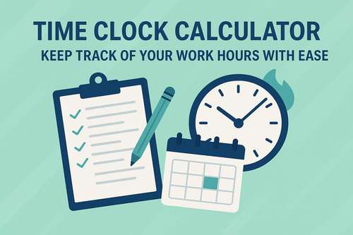 Time Clock Calculator