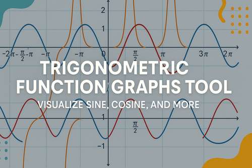 Trigonometric Function Graphs Tool