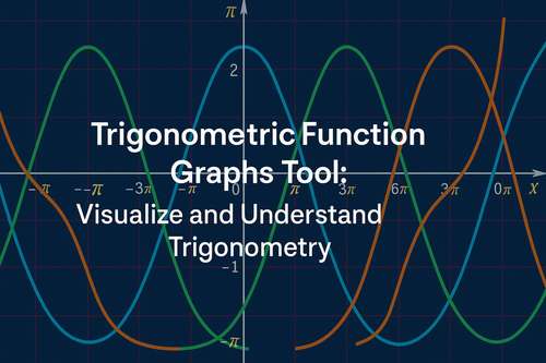 Trigonometric Function Graphs Tool