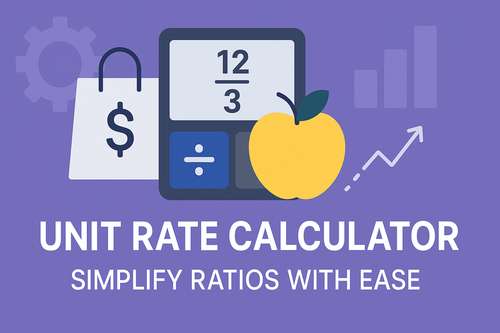 Unit Rate Calculator