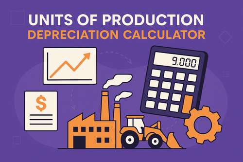 Units of Production Depreciation Calculator