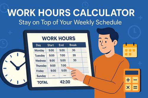 Work Hours Calculator