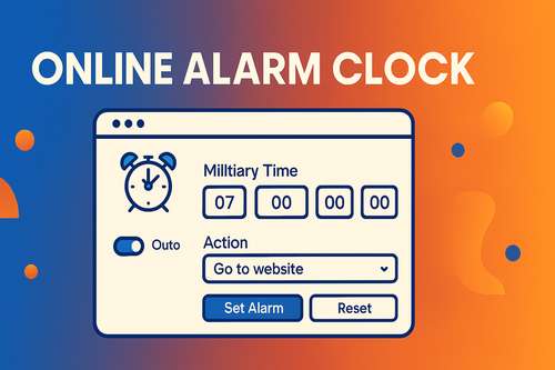 Online Alarm Clock