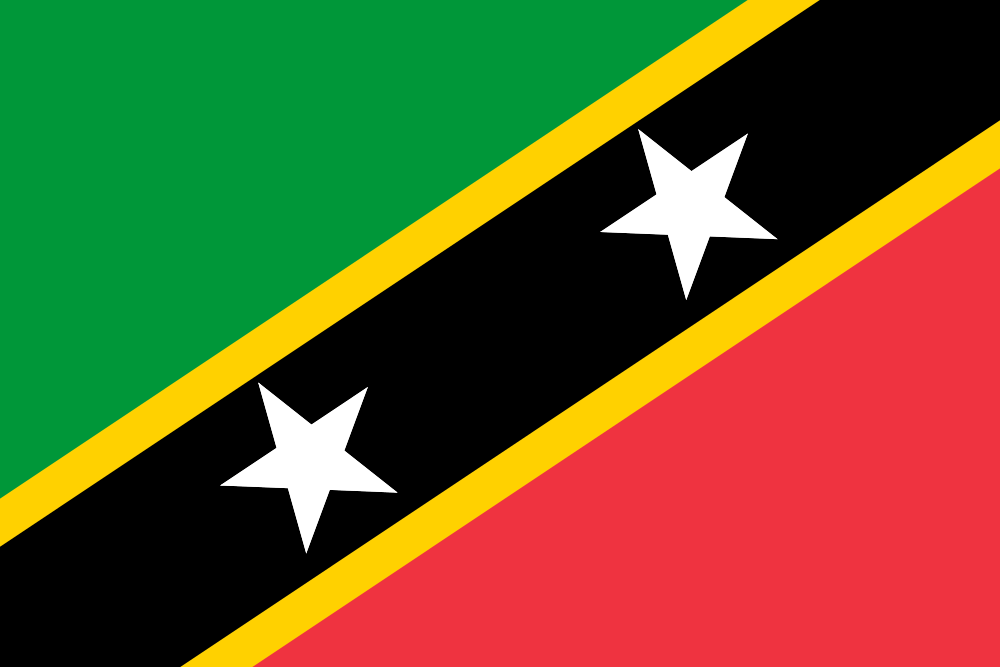 Saint Kitts and Nevis flag