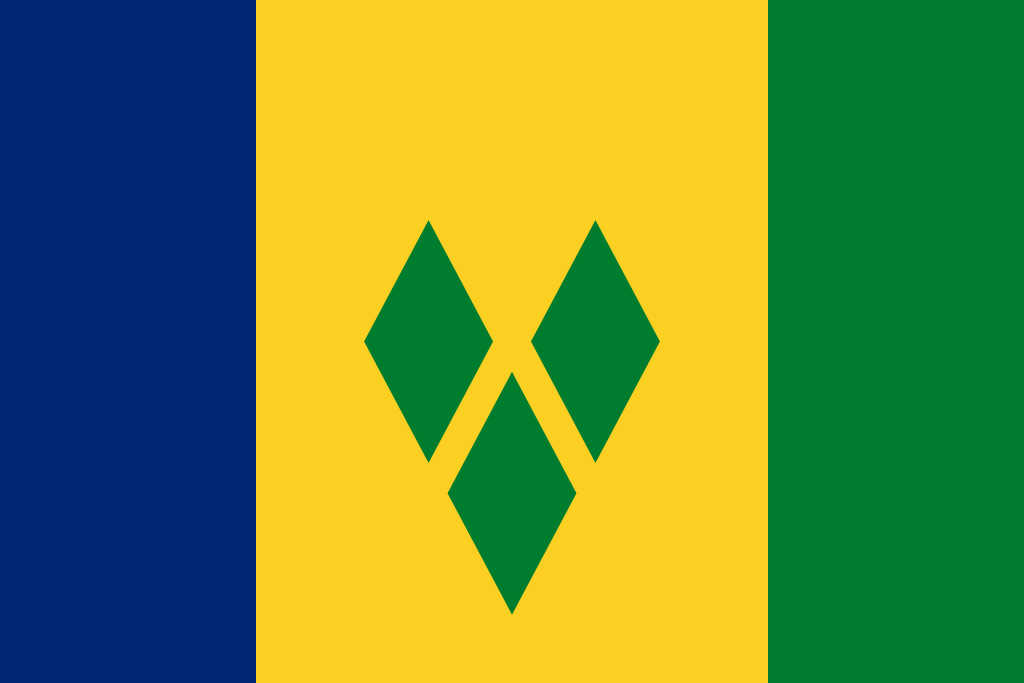 Saint Vincent and the Grenadines flag