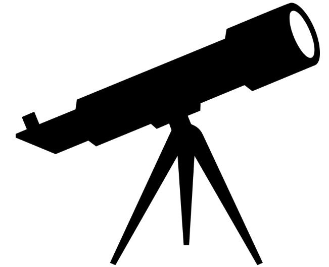 telescope on a mount