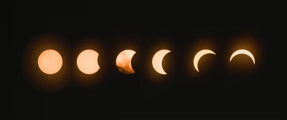 The phases of the moon