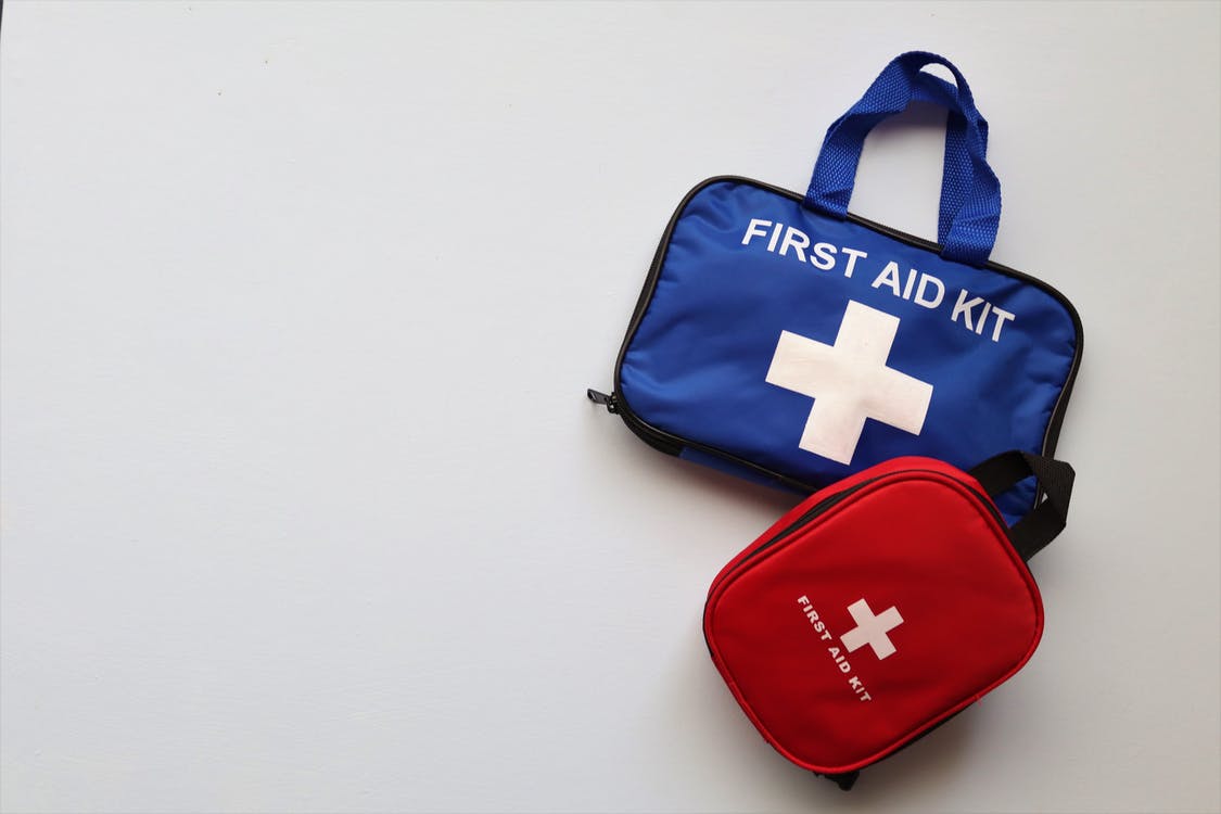 Two first aid kits
