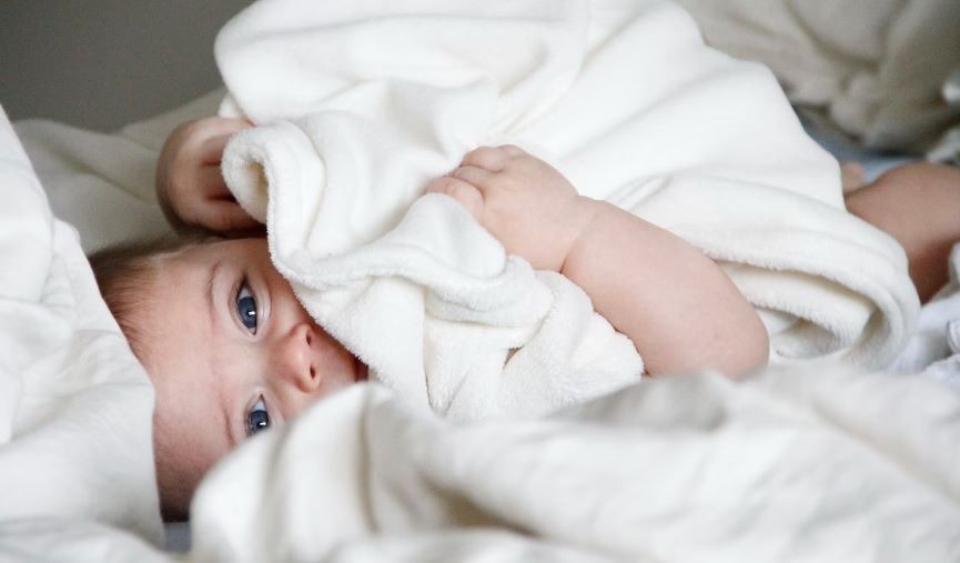 Baby Images & Photos, Newborn, Blanket, Boy, Cuddle, Blue Eyes, Bebe, Child, Human